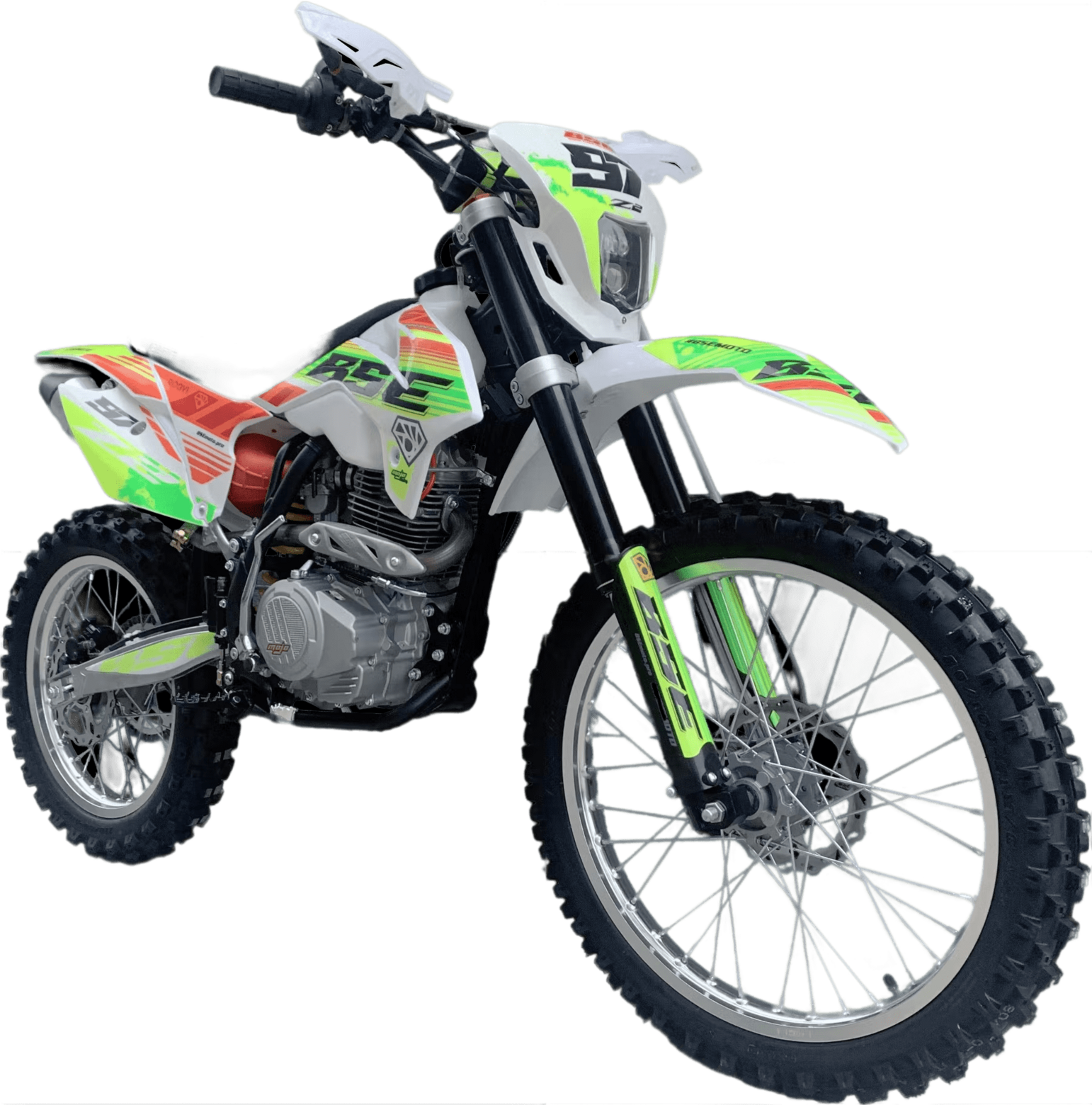 Кроссовый мотоцикл BSE Z2 21/18 Roqvi Green (015)-1